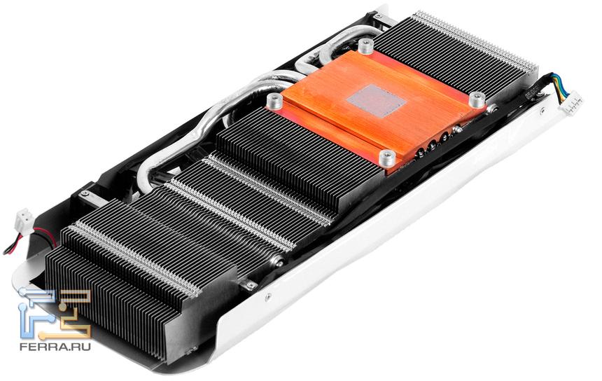 Демонтированная система охлаждения