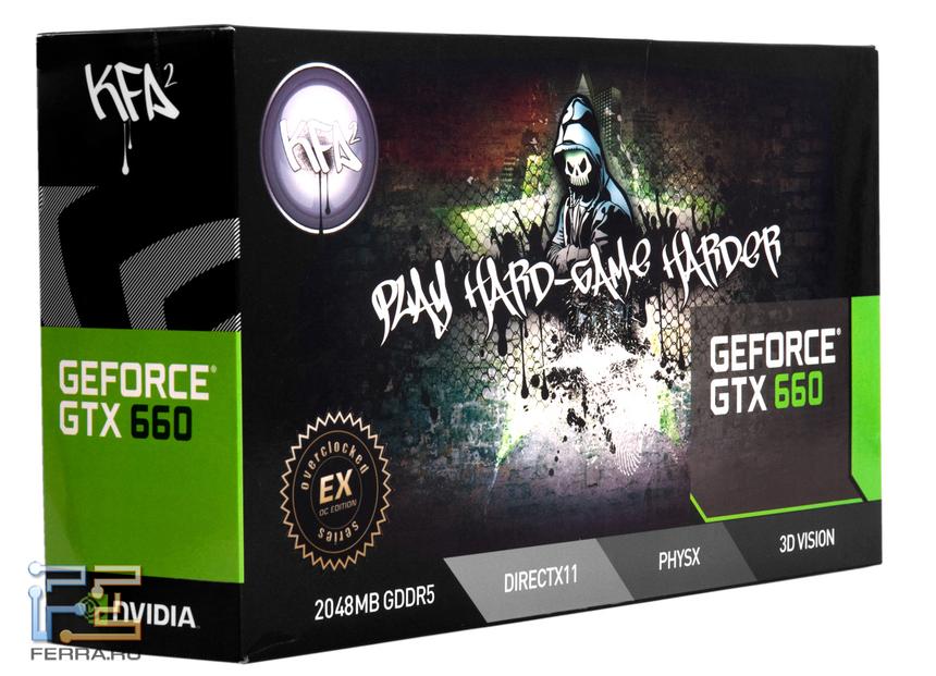 Упаковка KFA2 GTX 660 EX OC