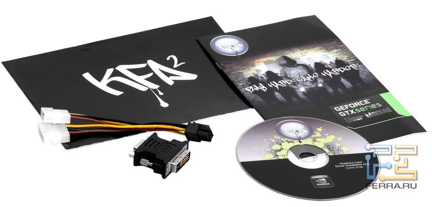 Комплектация KFA2 GTX 660 EX OC