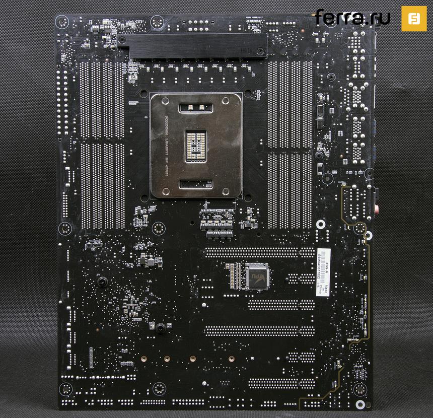 ASUS X99-A, оборотная сторона