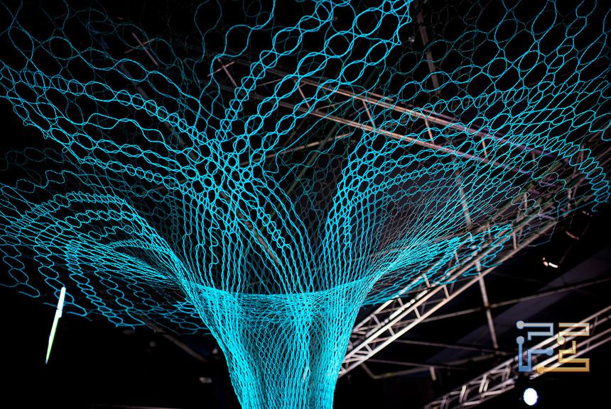 Инсталляции на мероприятии Acer Tactile в Лондоне