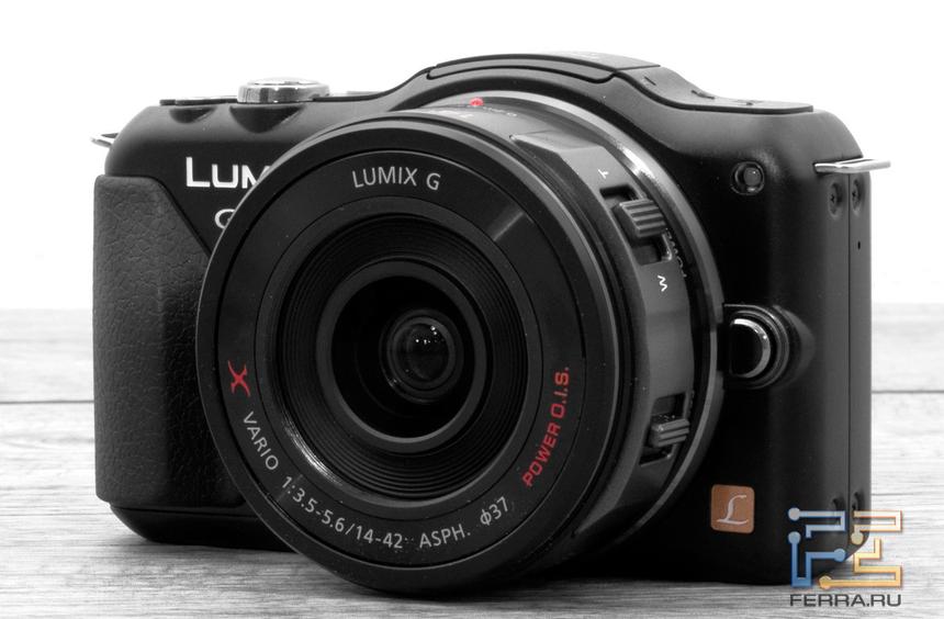 Panasonic Lumix GF5 в черном исполнении