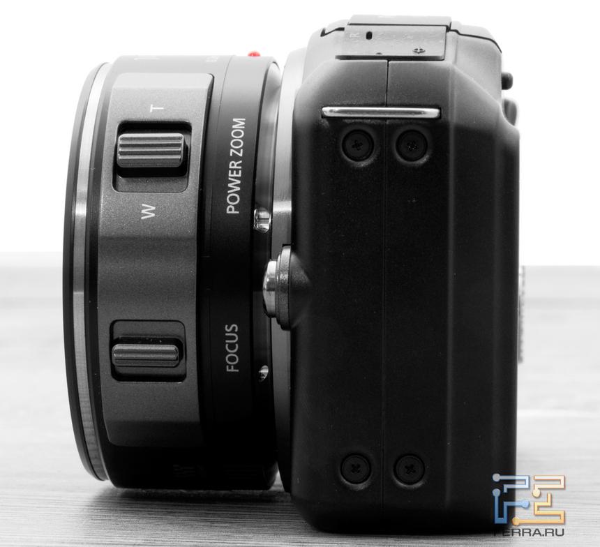 Левый торец корпуса Panasonic Lumix GF5