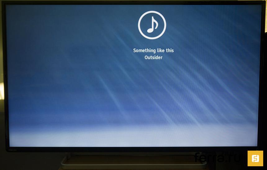 Воспроизведение аудио на TOSHIBA 42L7453RB