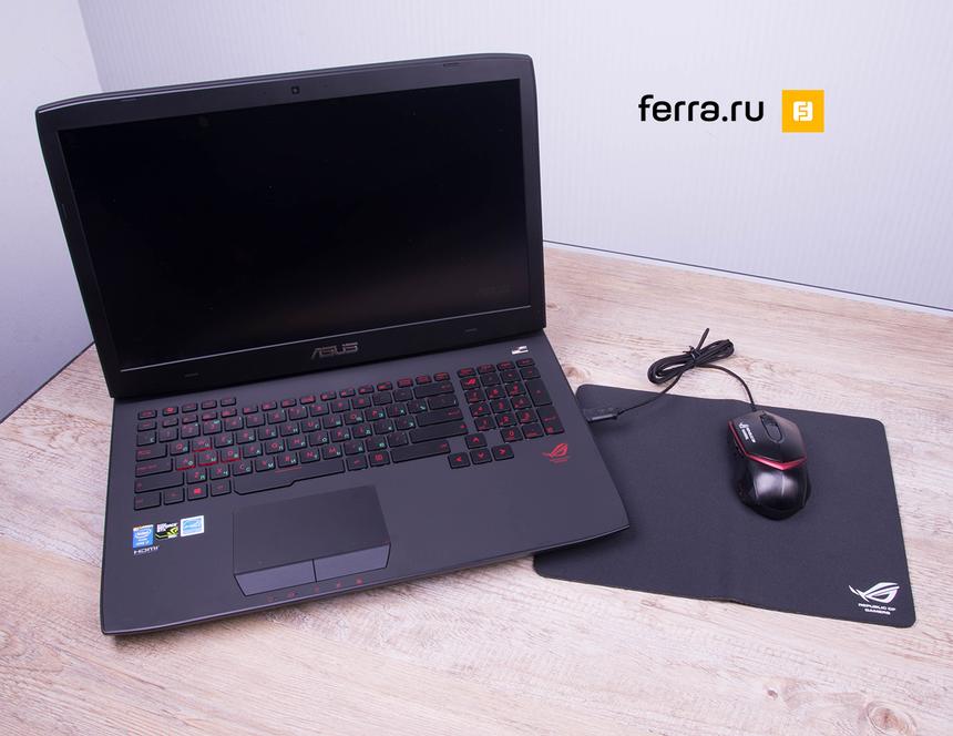 ASUS ROG G751J + ASUS GX1000 Eagle Eye