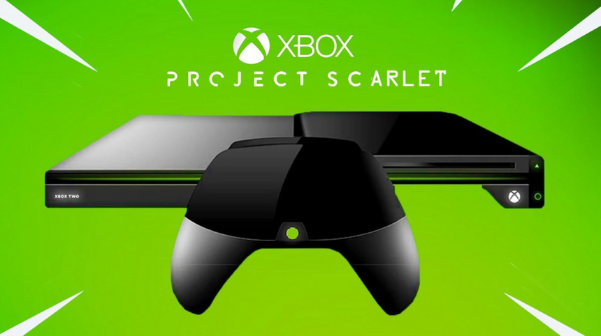 Фейковый концепт Xbox Scarlet