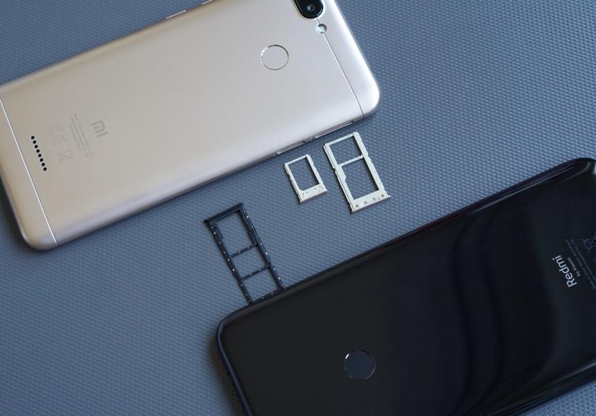 Слева-вверху - Xiaomi Redmi 6, справа-внизу - Xiaomi Redmi 7