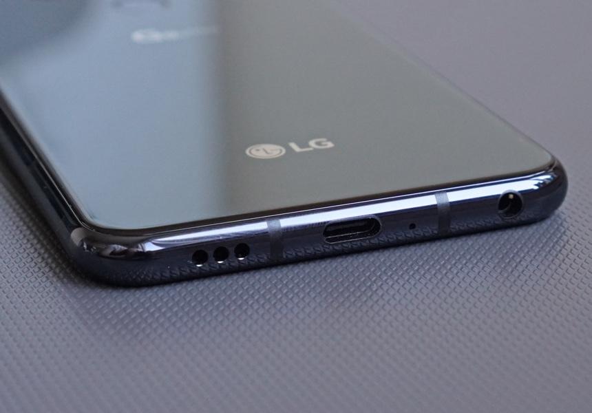 Нижний торец LG G8s