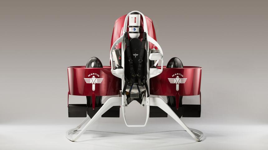 Martin Jetpack, один из первых реактивных ранцев