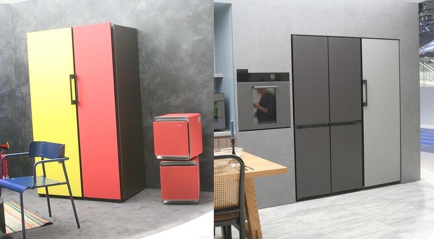 С настраиваемой внешностью Bespoke хорошо смотрится и отдельно стоящим, и встроенным