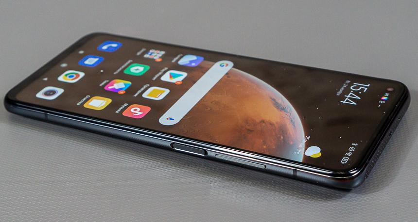 Кнопки на правом боку Xiaomi Mi 10T Pro 5G