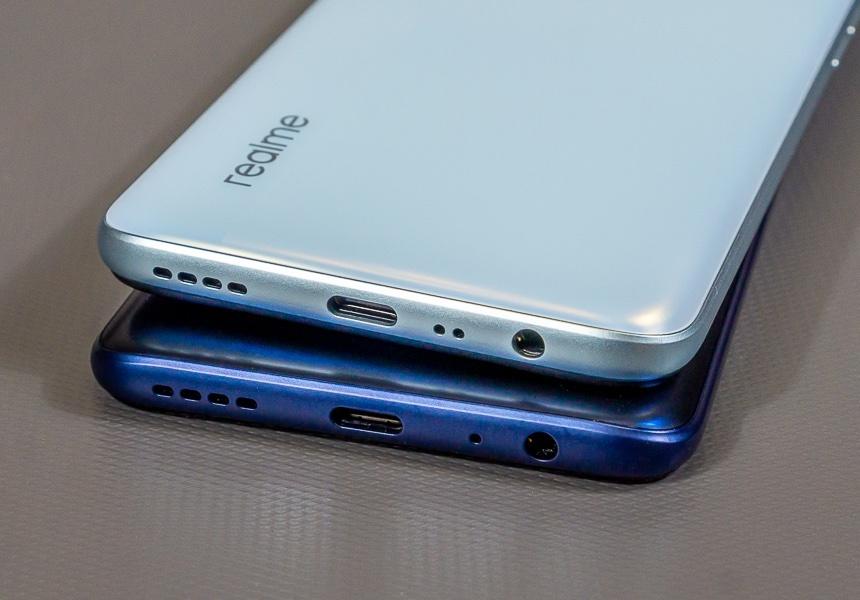 Снизу — Realme 7 Pro, сверху — Realme 7
