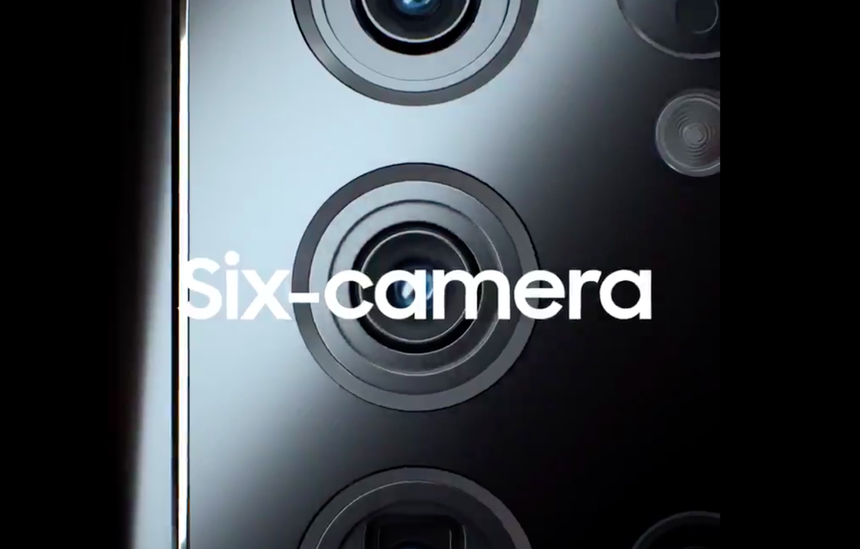 Samsung выпустит смартфон с 6 камерами и 200 Мп