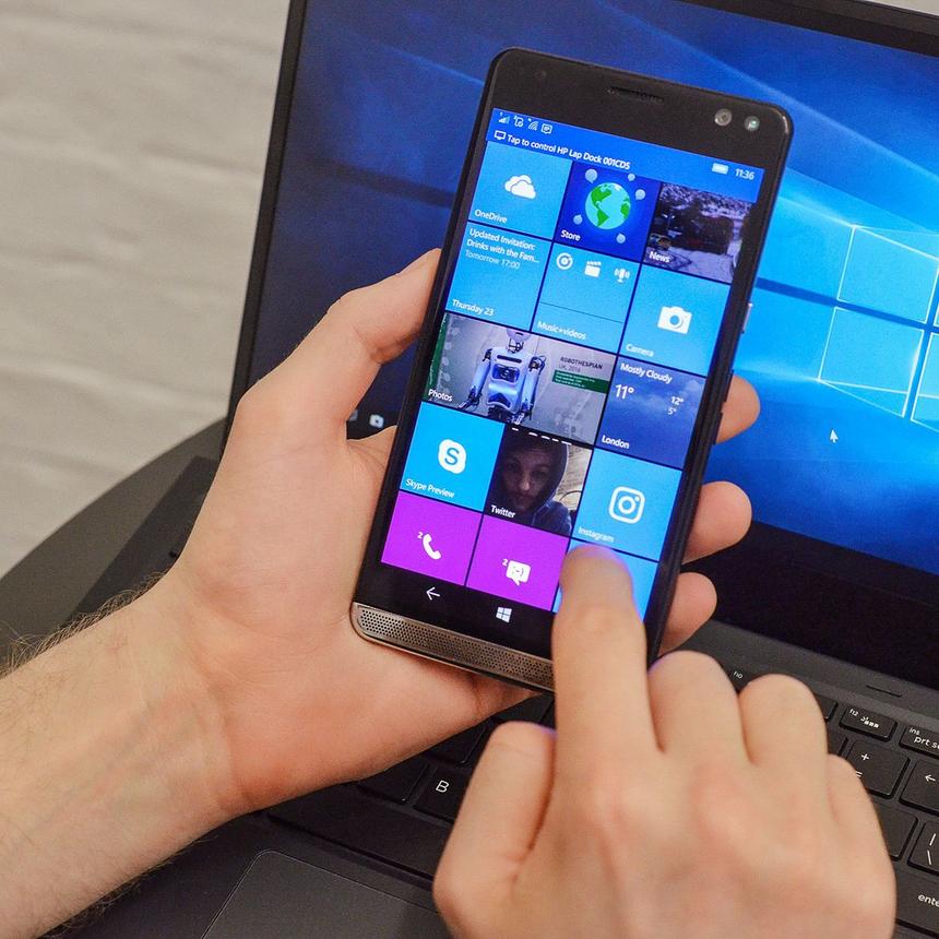 Один из последних смартфонов от HP, по совместительству — один из самых последних виндофонов