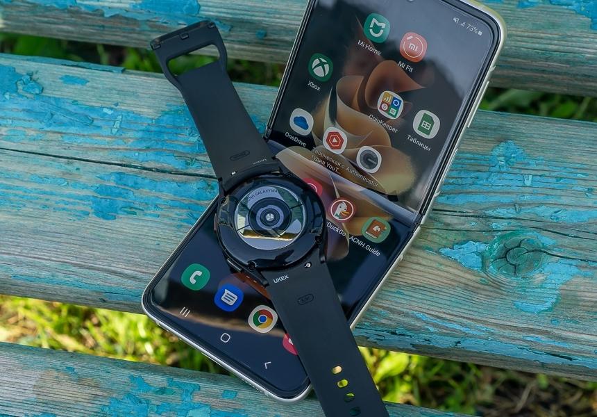 Датчики с обратной стороны Samsung Galaxy Watch4