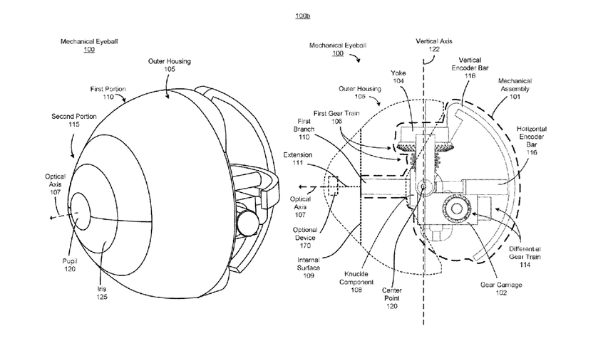 Изобретено роботизированное глазное яблоко