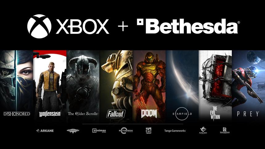 Примерно так выглядит приобретение Bethesda ранее