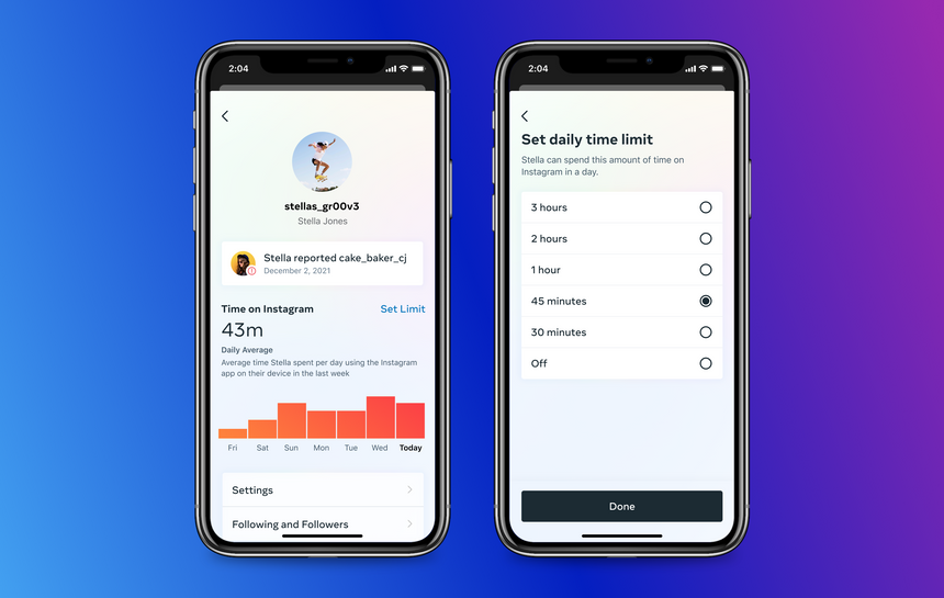 Российские пользователи получили новую функцию Instagram для борьбы с зависимостью от соцсети