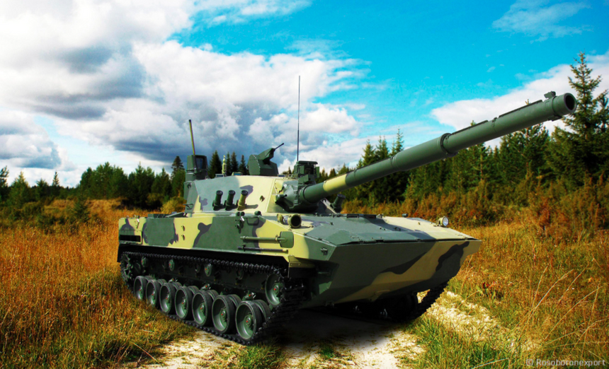 Чем новая версия противотанковой пушки «Спрут-СДМ1» кардинально отличается от базовой