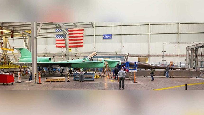 США создали для NASA тихий сверхзвуковой самолёт