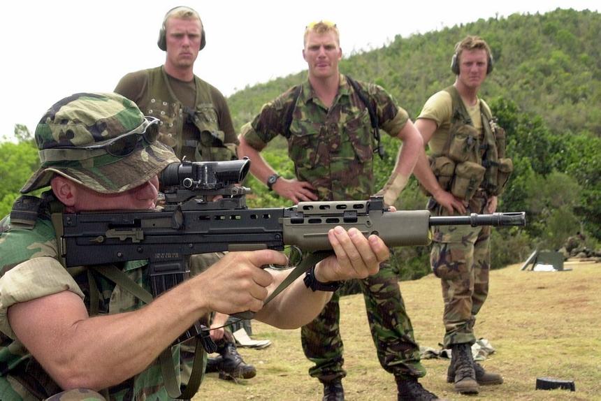 L85 британской армии