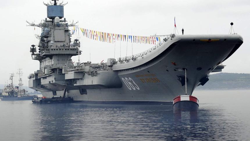Старый и невезучий: в США оценили российский авианосец «Адмирал Кузнецов»