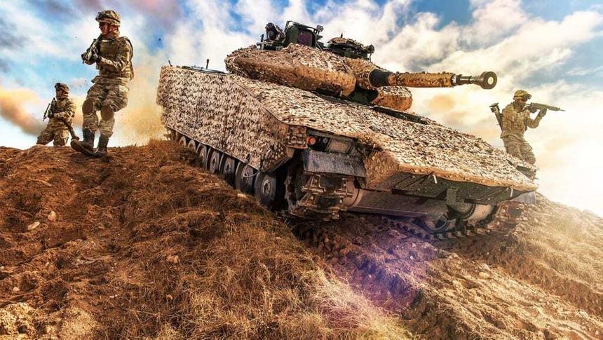 Шведская БМП в Барракуде