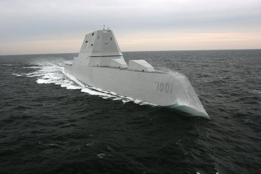 Стелс-эсминец США "Zumwalt"