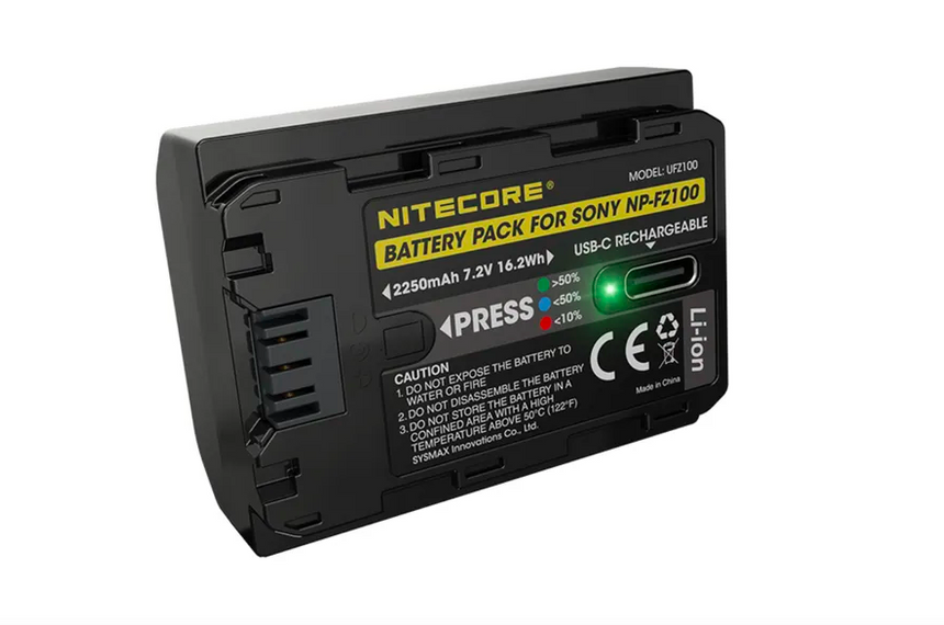 Конец мучениям: выпущена батарея для цифровой камеры с портом USB-C для зарядки