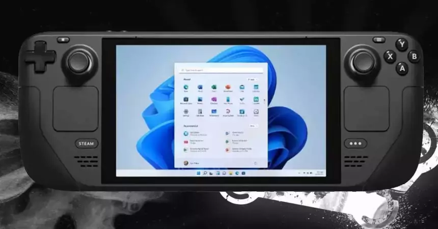 На консоль Valve Steam Deck вышло обновление с возможностью установки Windows 11