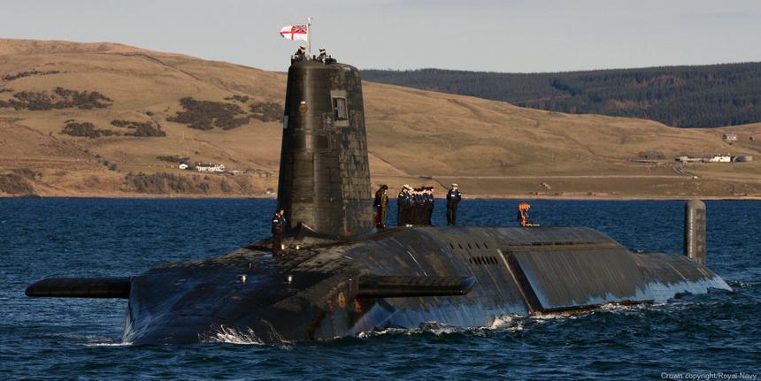 АПЛ Виктория с ядерными МБР