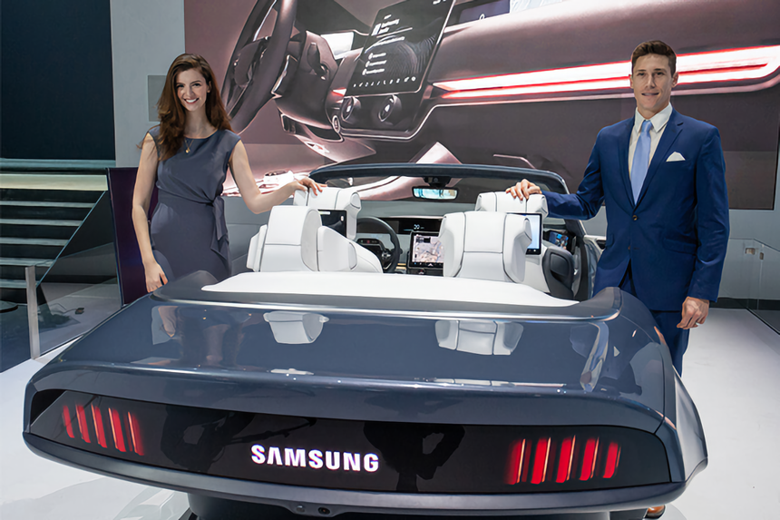 Samsung передумала производить собственные электромобили