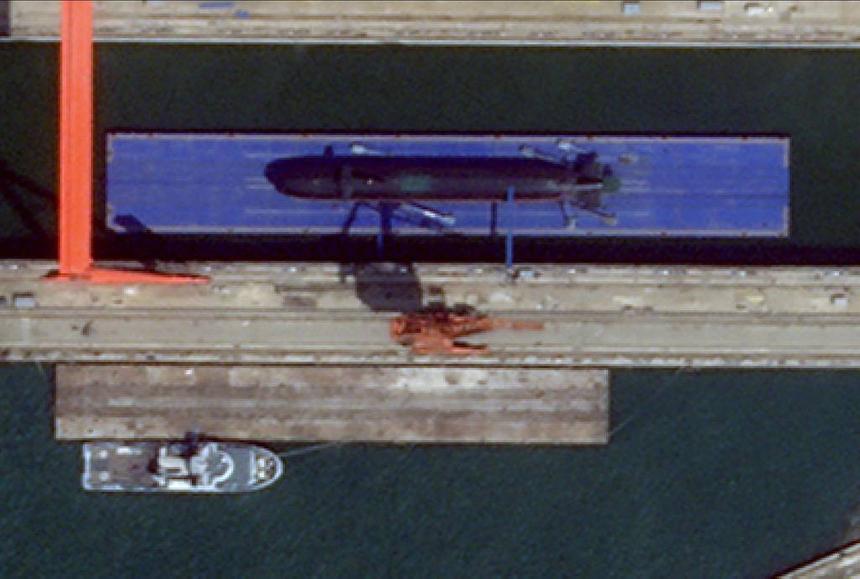 Спутниковые снимки раскрыли новую китайскую атомную подводную лодку