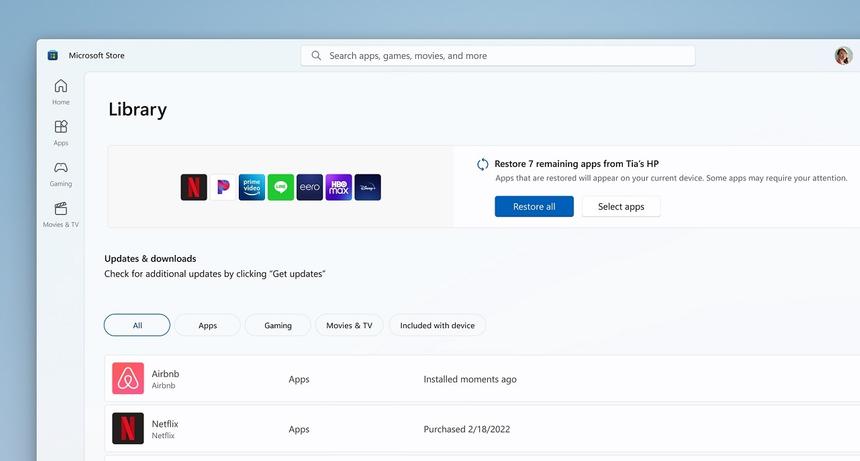 В Windows 11 появится автоматическое восстановление программ после переустановки