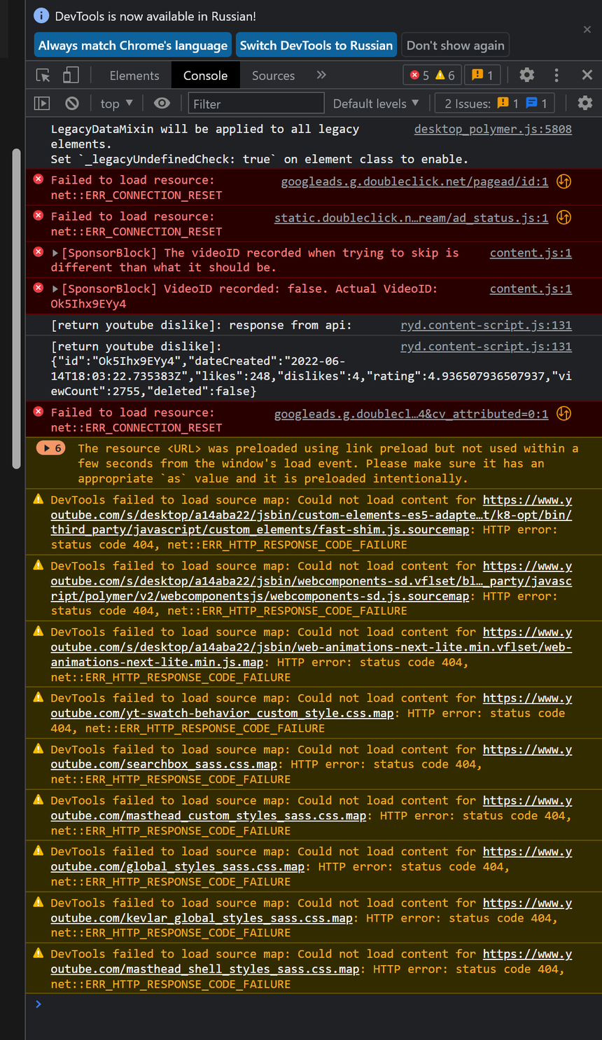 В русскоязычном сегменте YouTube перестали работать комментарии (UPD: в 21:20 по Москве снова работают)