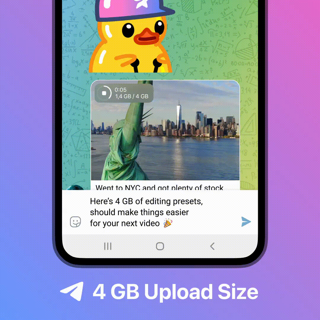 Telegram официально запустил платную подписку