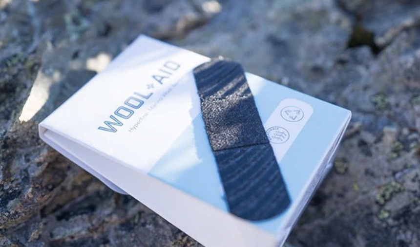 Представлен пластырь из шерсти овец