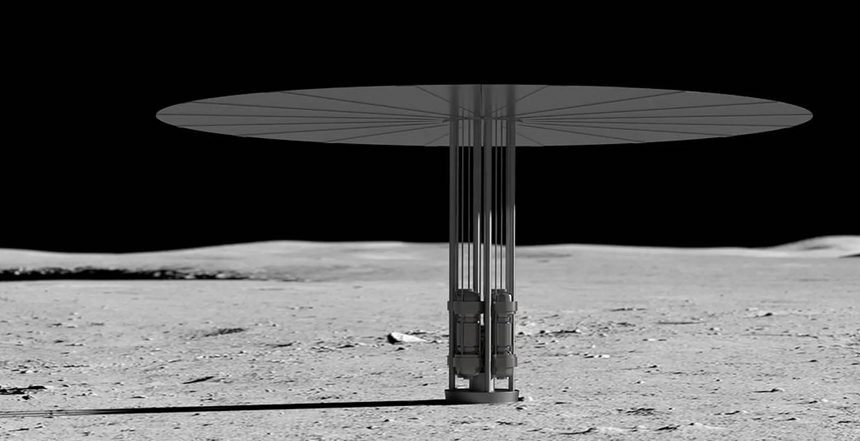 На Луне испытают ядерные реакторы