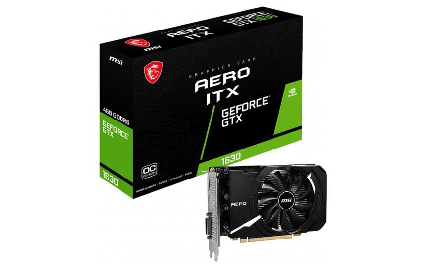 Представлена самая медленная современная видеокарта NVIDIA GTX 1630