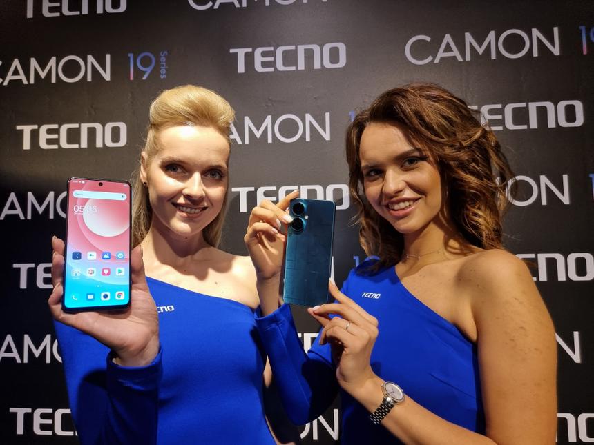Смартфоны среднего класса Tecno Camon 19 приехали в Россию