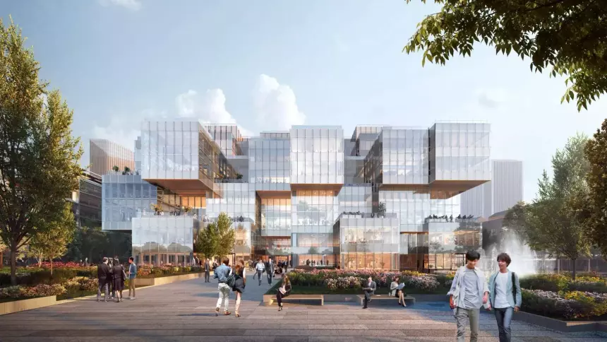 Для компании-владельца Aliexpress спроектировали здание-"облако"