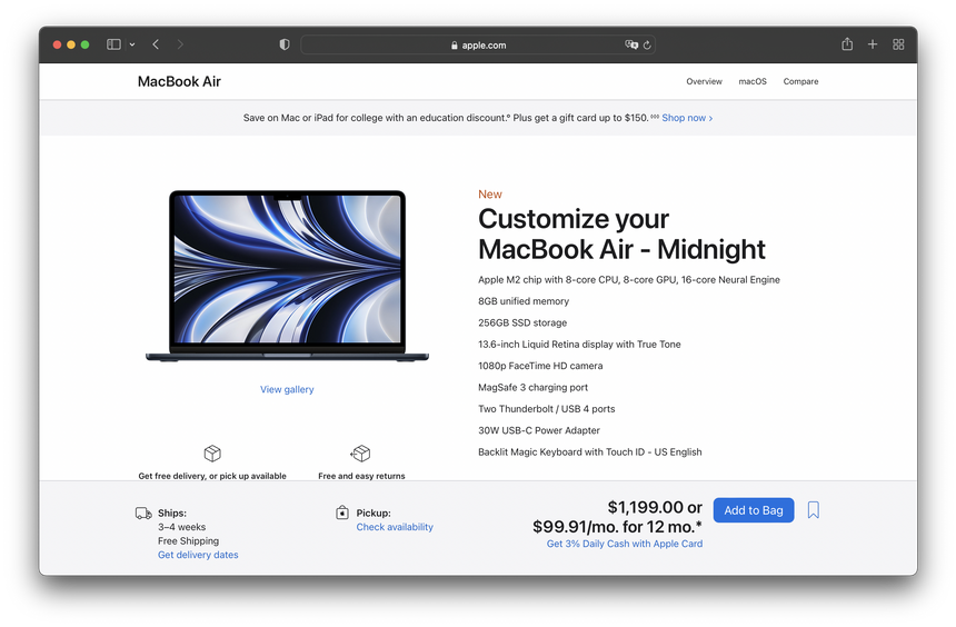 Знают что им важнее: Apple переработала страницу с покупкой iPhone