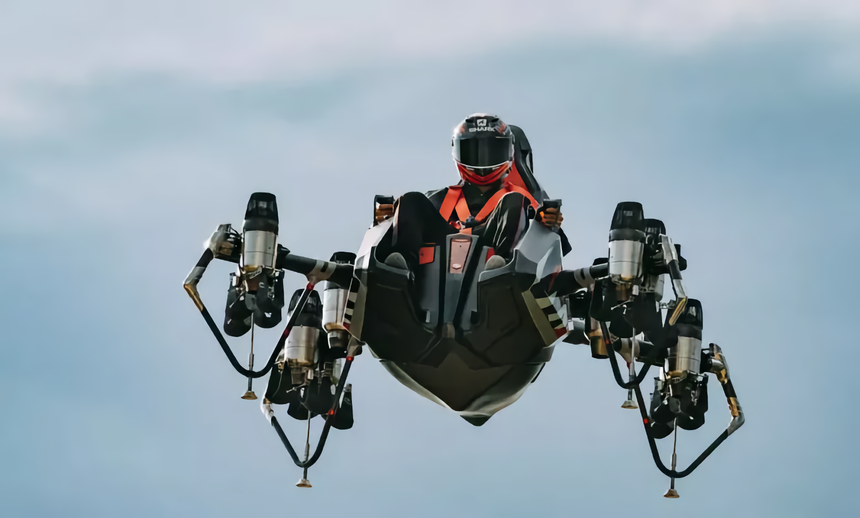 Всегда хотели полетать верхом на дроне? Теперь это реально