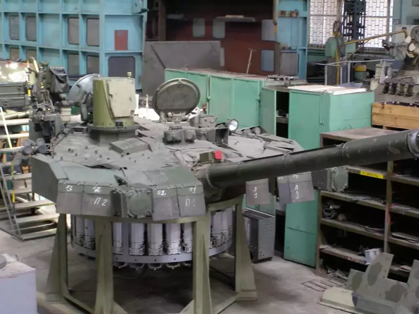 Механизм заряжания Т-64