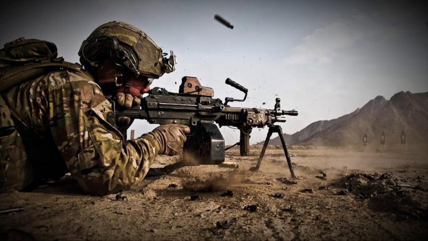 М249 — база огня на уровне отделения