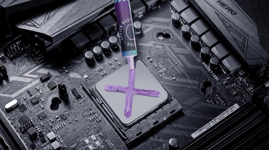 Понты дороже денег: выпущена термопаста для процессоров фиолетового цвета