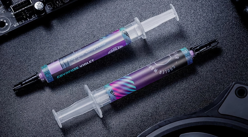 Понты дороже денег: выпущена термопаста для процессоров фиолетового цвета