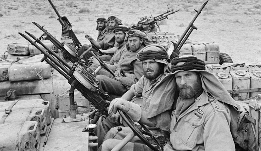 Первые САС перед рейдом