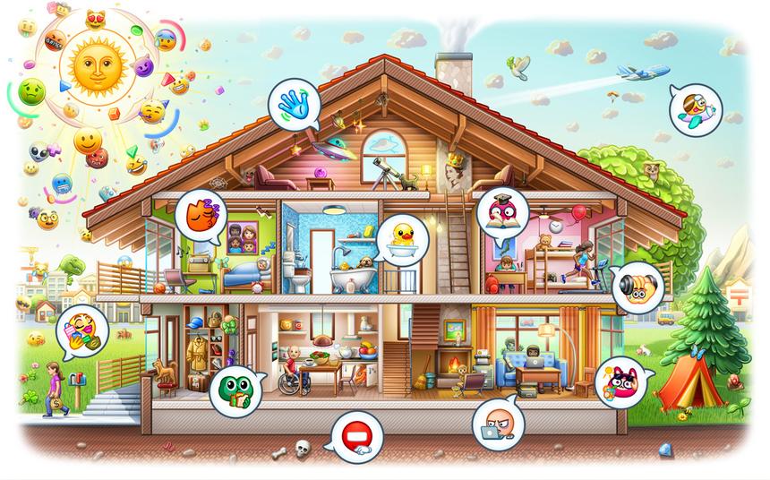 Обошлись и без подписки: Telegram сделал доступными для всех редкие эмодзи-реакции