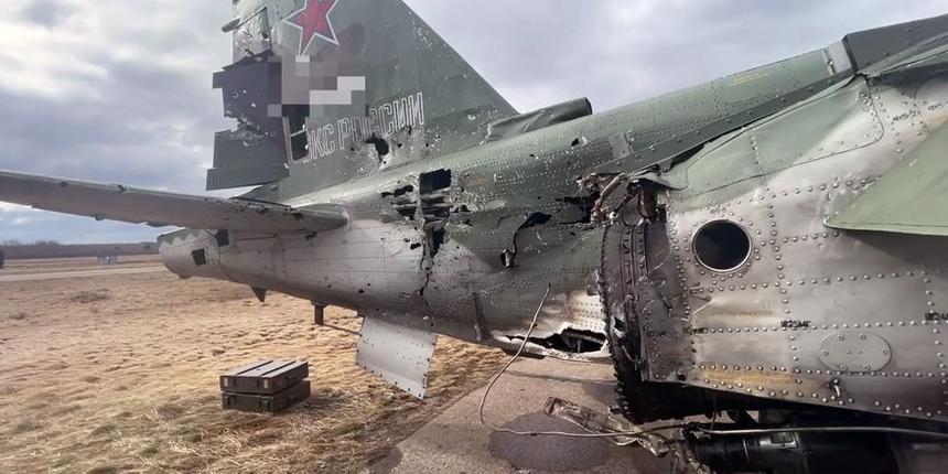 Су-25 после попадания ПЗРК способен "выжить"... но не всегда